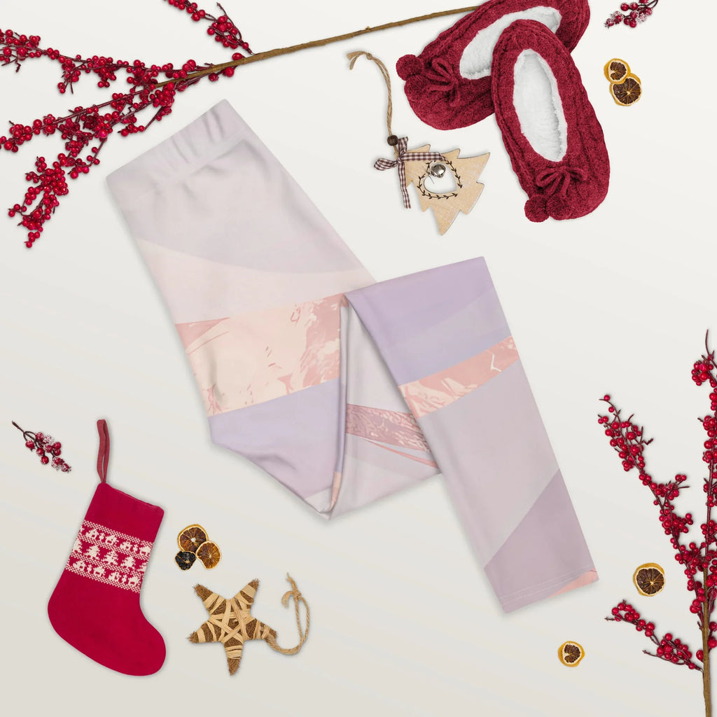 Leggings Leggings AwRans Clothing all-over-print-leggings-white-front-2-687e23d1aac7f