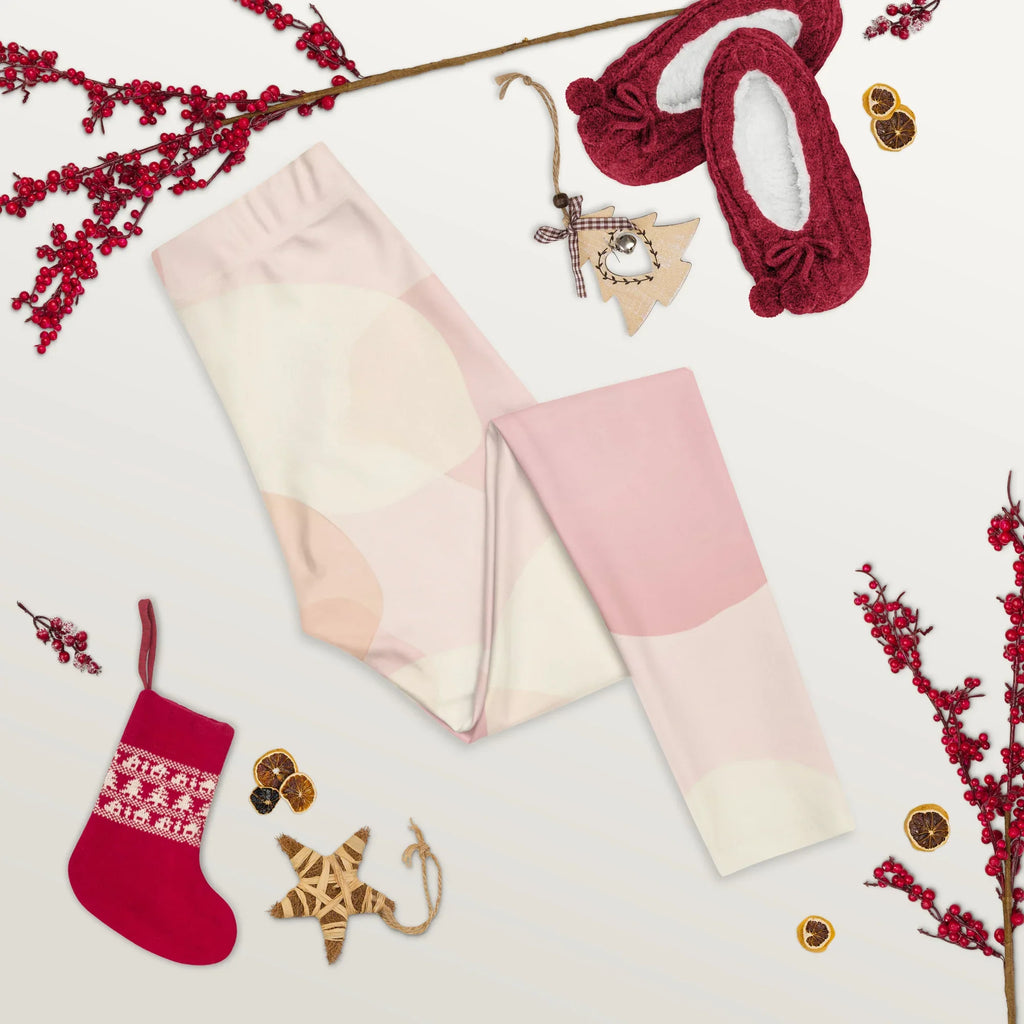 Leggings Leggings AwRans Clothing all-over-print-leggings-white-front-2-687e240aad196