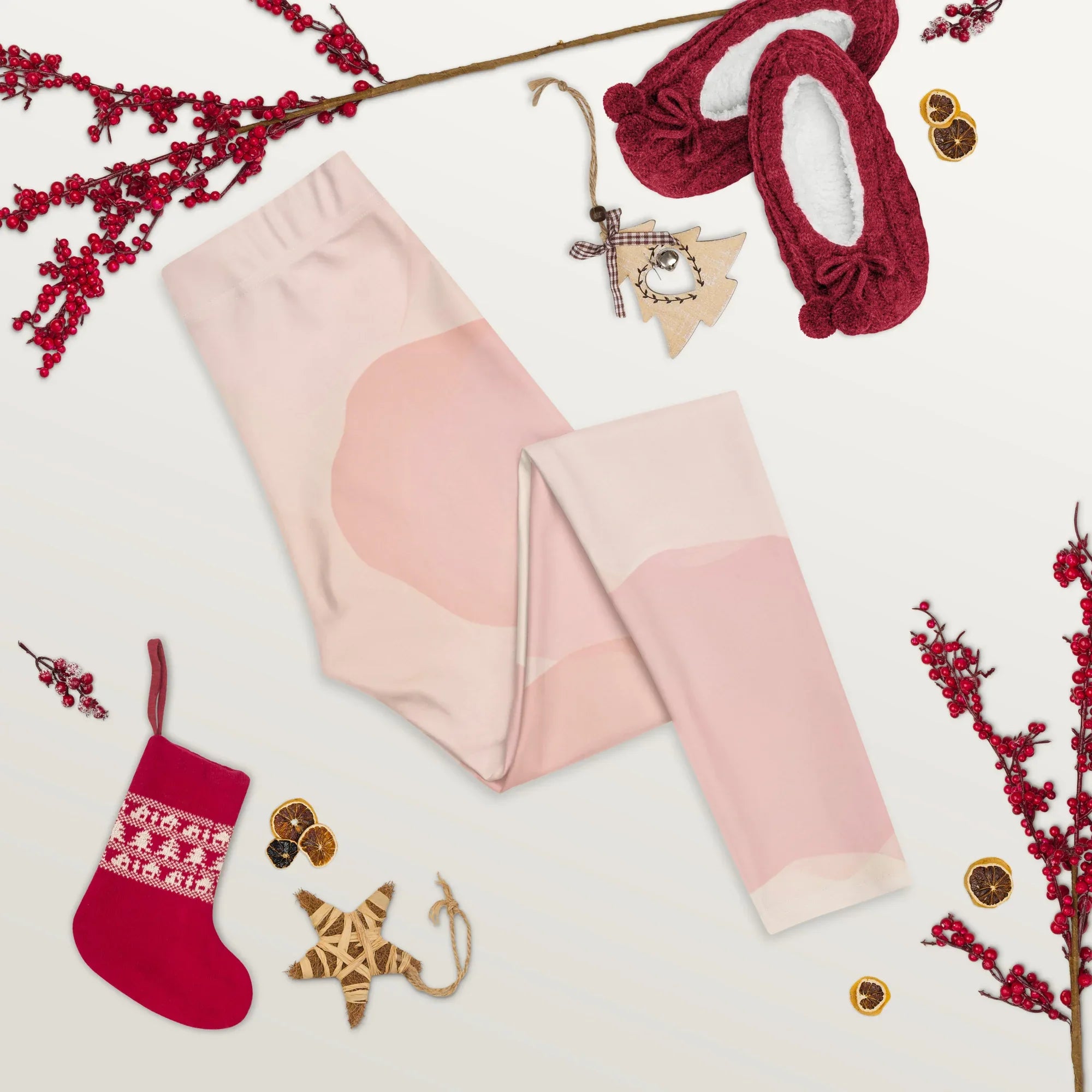Leggings Leggings AwRans Clothing all-over-print-leggings-white-front-2-687f848d75ad3