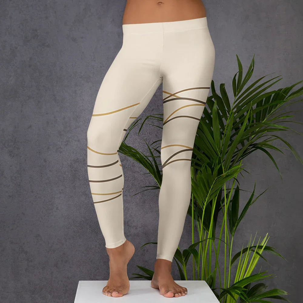Leggings Leggings AwRans Clothing all-over-print-leggings-white-front-687e1d65ed660