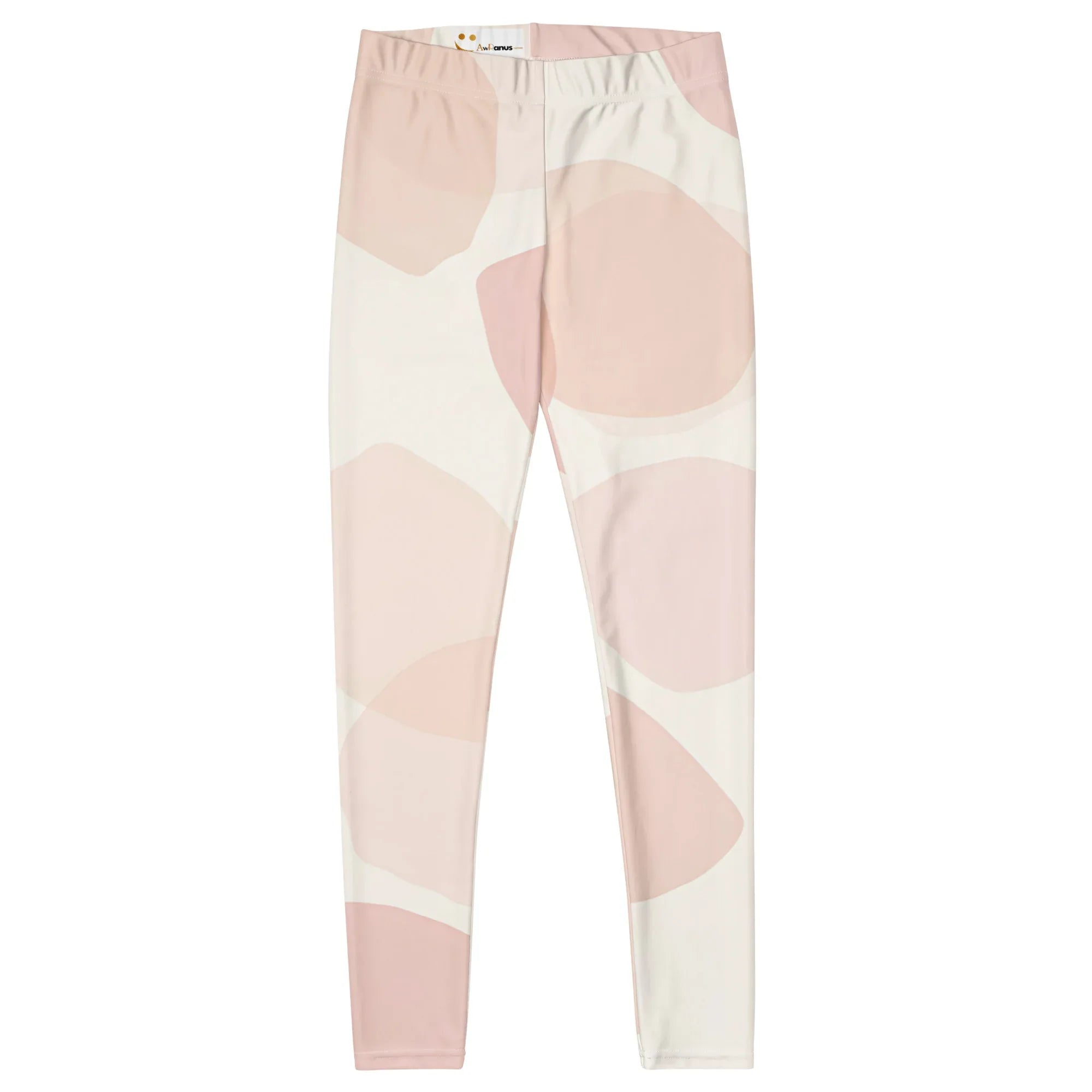 Leggings Leggings AwRans Clothing all-over-print-leggings-white-front-687e227b660e0