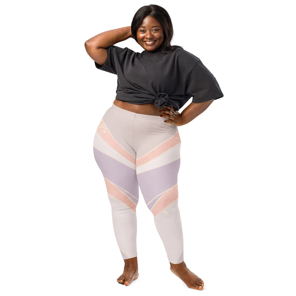 Leggings Leggings AwRans Clothing all-over-print-leggings-white-front-687e22b485f16