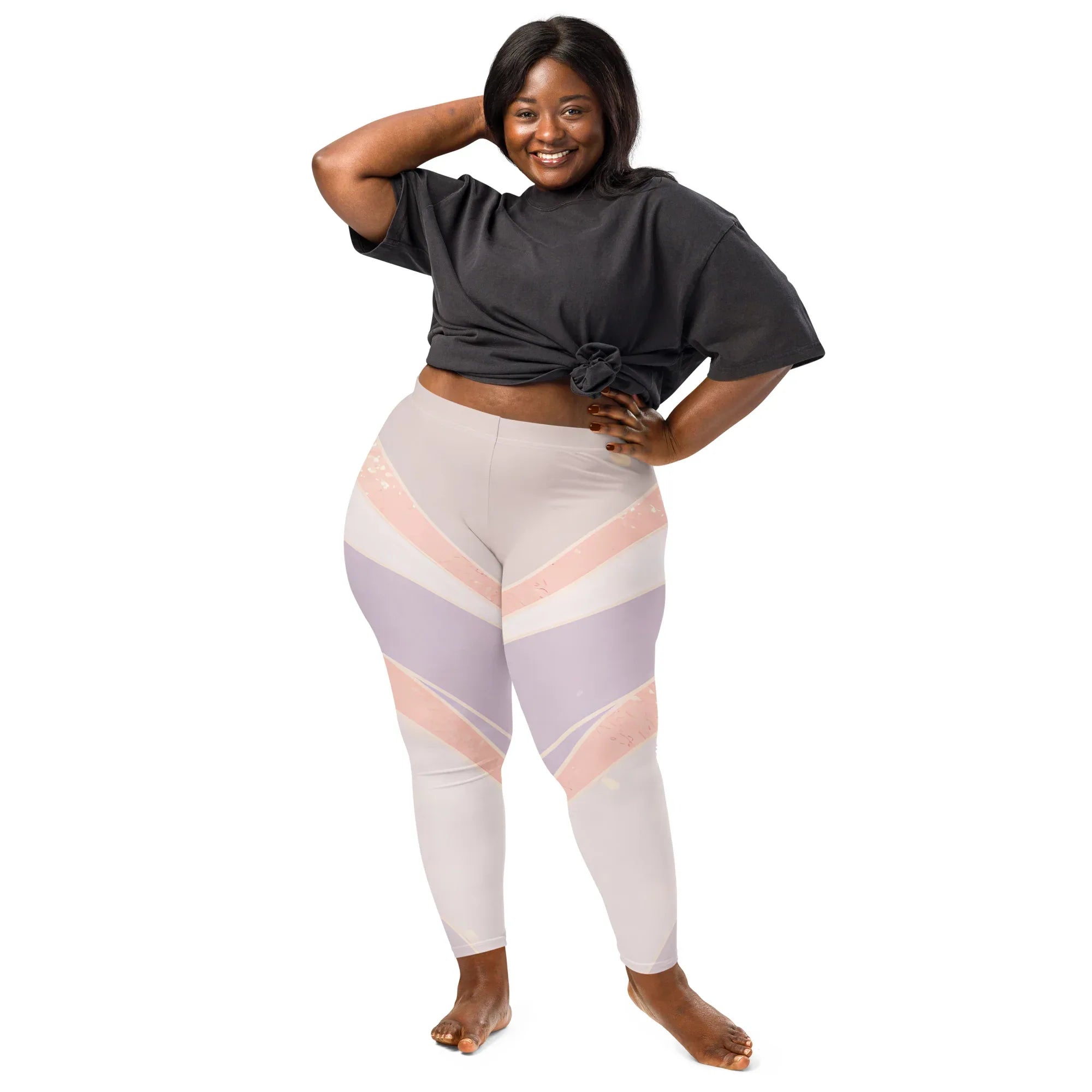 Leggings Leggings AwRans Clothing all-over-print-leggings-white-front-687e22b485f16