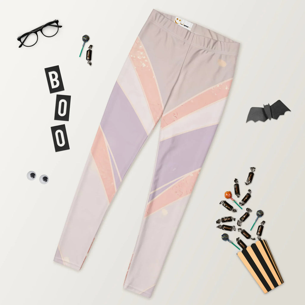 Leggings Leggings AwRans Clothing all-over-print-leggings-white-front-687e22b486714