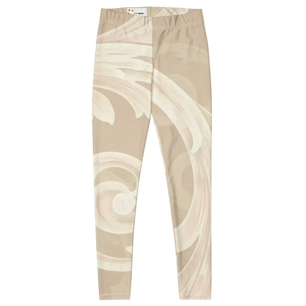 Leggings Leggings AwRans Clothing all-over-print-leggings-white-front-687e22edd1775