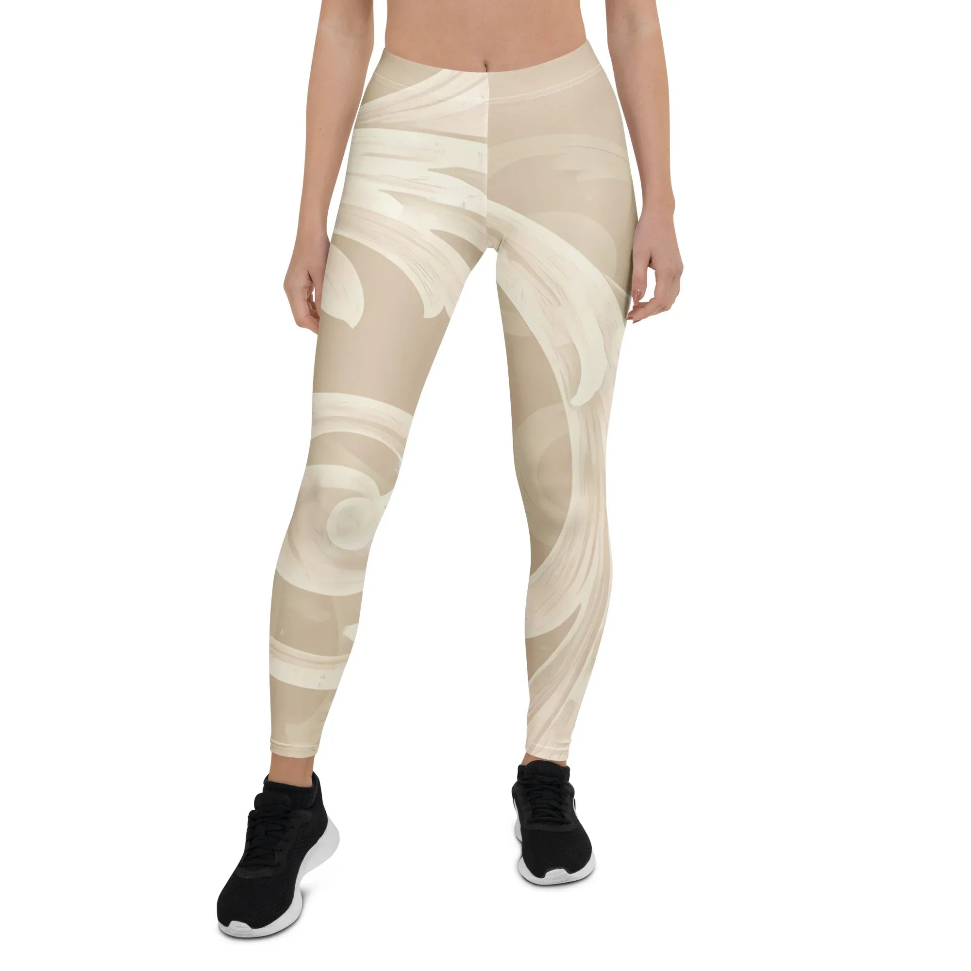 Leggings Leggings AwRans Clothing all-over-print-leggings-white-front-687e22edd1d0c