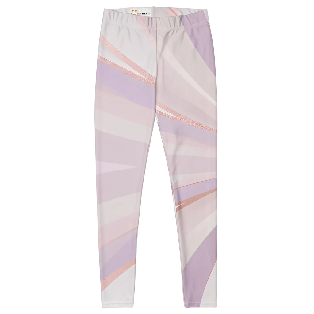 Leggings Leggings AwRans Clothing all-over-print-leggings-white-front-687e2324363ed