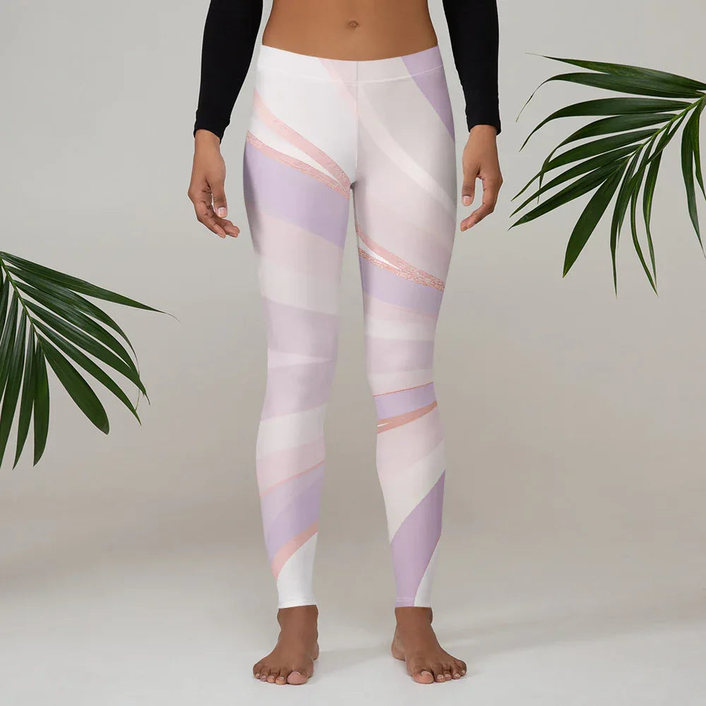 Leggings Leggings AwRans Clothing all-over-print-leggings-white-front-687e2324370bc