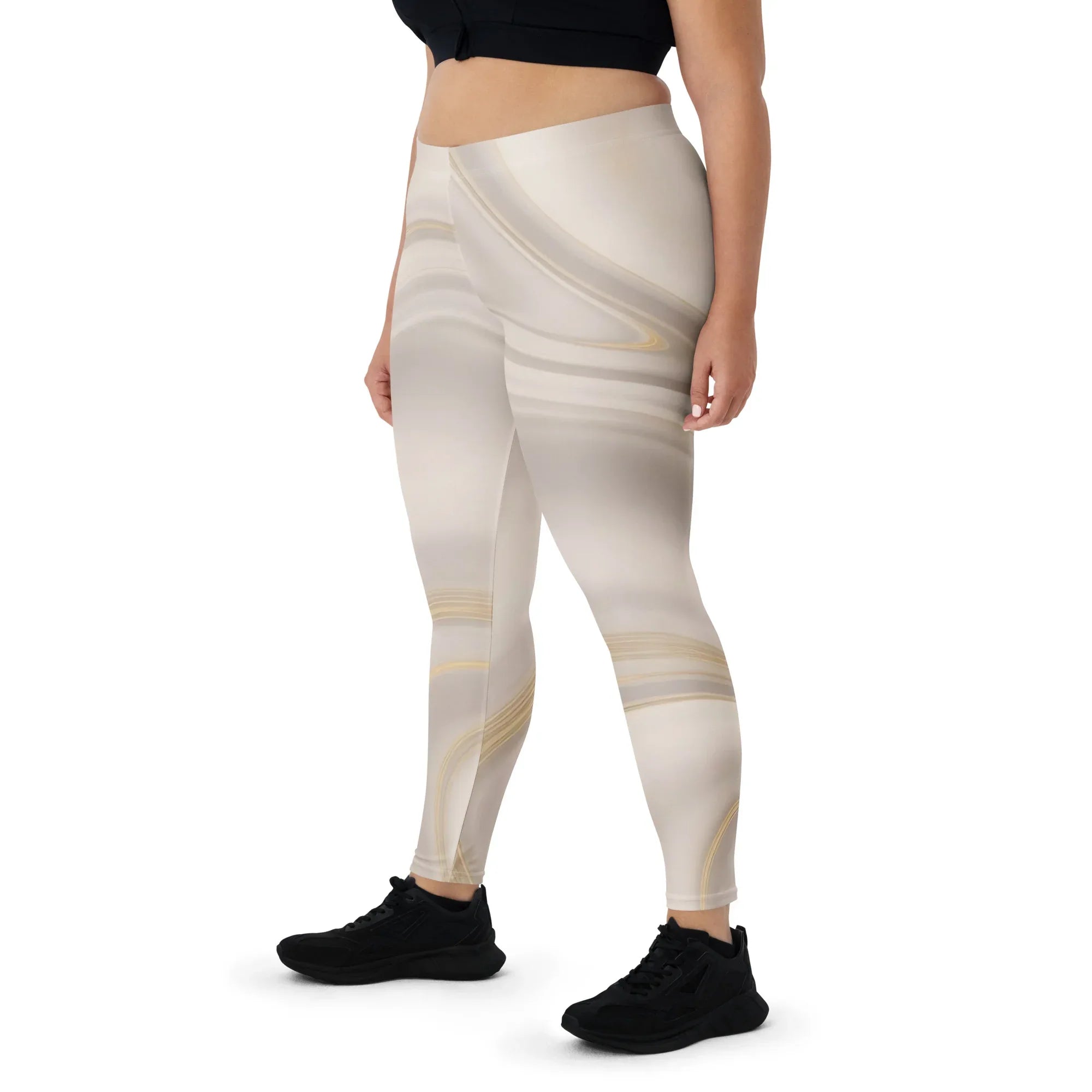Leggings Leggings AwRans Clothing all-over-print-leggings-white-front-687e235f209ff