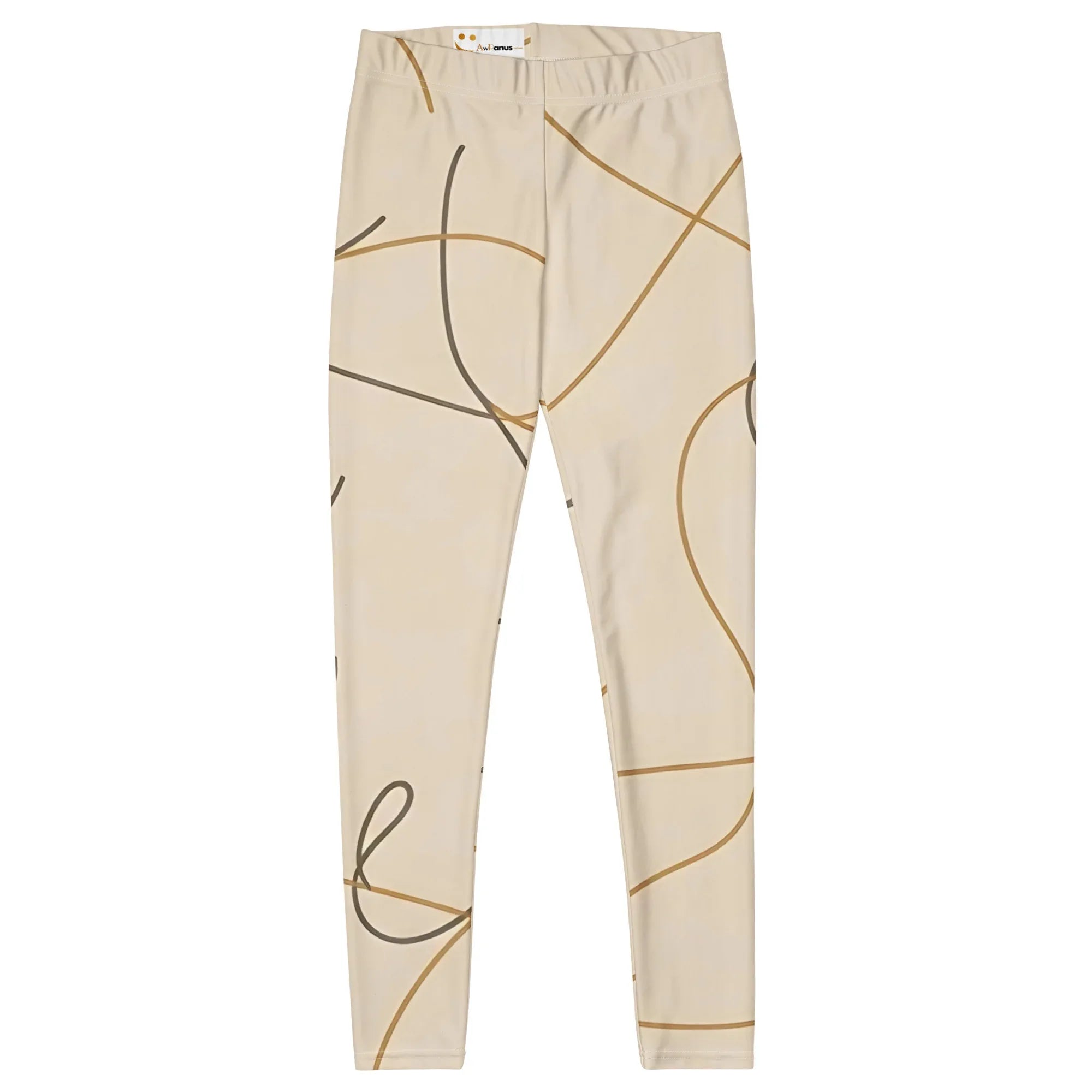 Leggings Leggings AwRans Clothing all-over-print-leggings-white-front-687e2397a7ebc