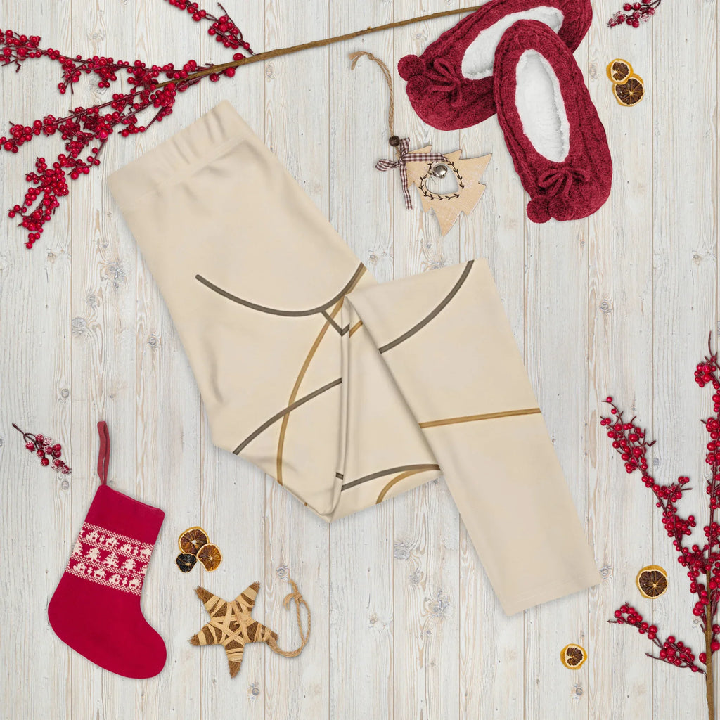 Leggings Leggings AwRans Clothing all-over-print-leggings-white-front-687e2397a7ffb
