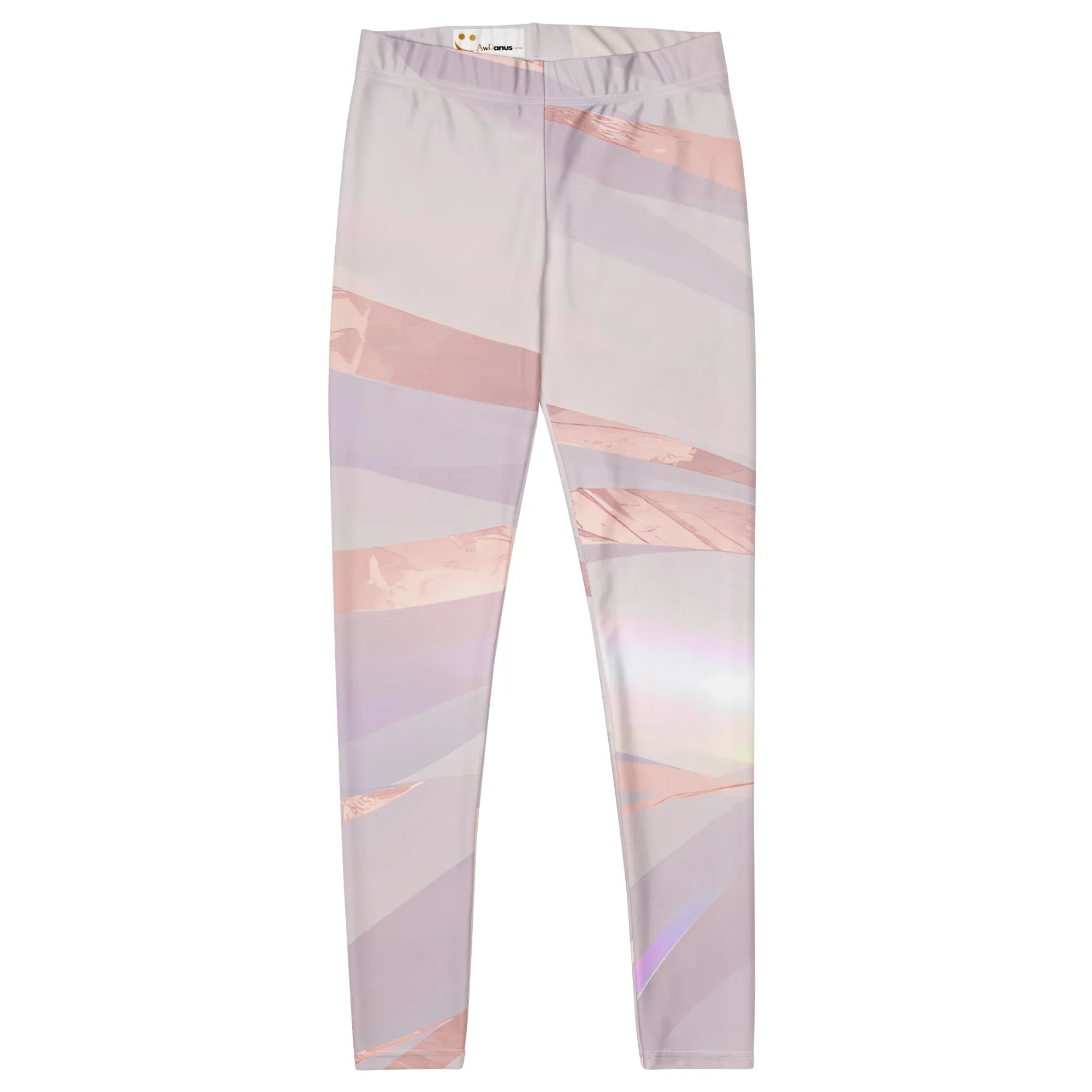 Leggings Leggings AwRans Clothing all-over-print-leggings-white-front-687e23d1aabd5