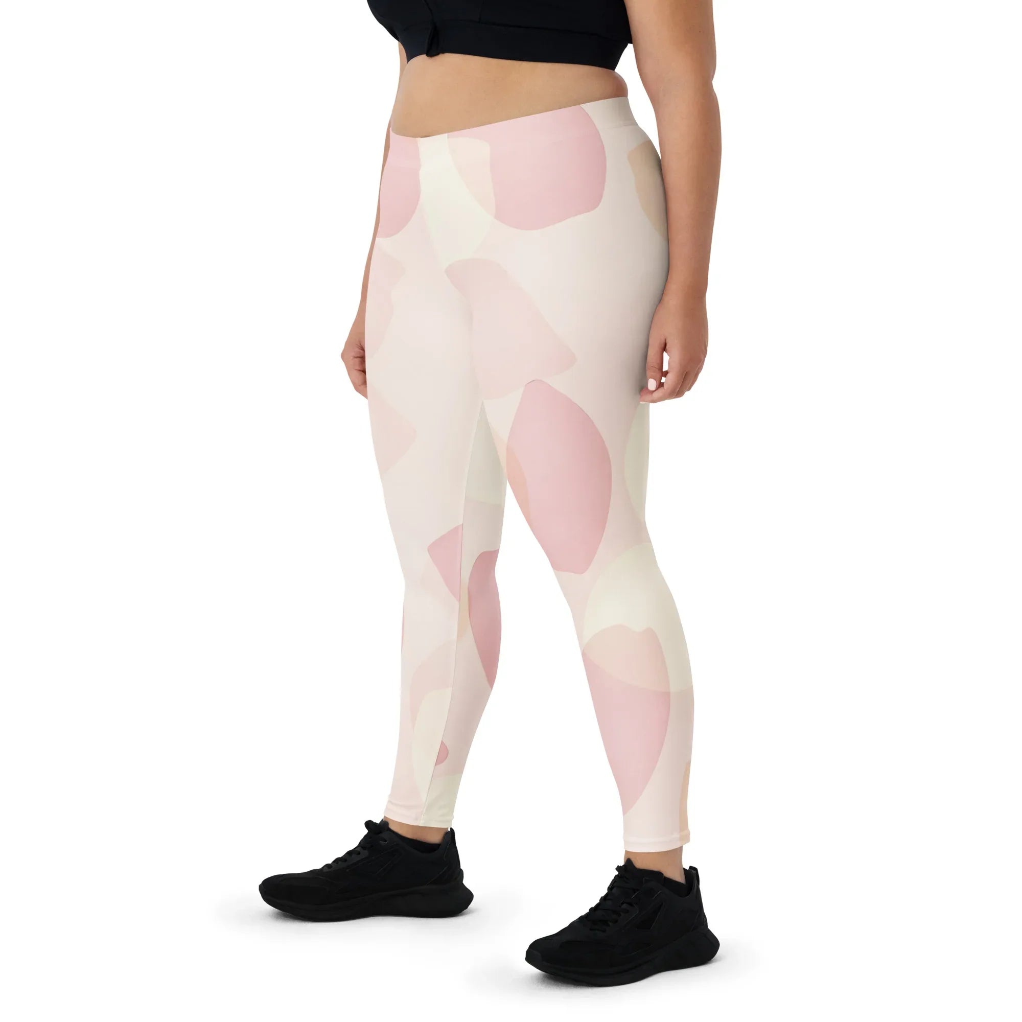 Leggings Leggings AwRans Clothing all-over-print-leggings-white-front-687e240aace06