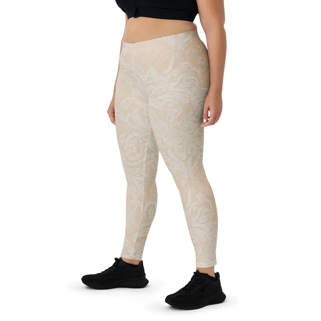 Leggings Leggings AwRans Clothing all-over-print-leggings-white-front-687f6ced840b6