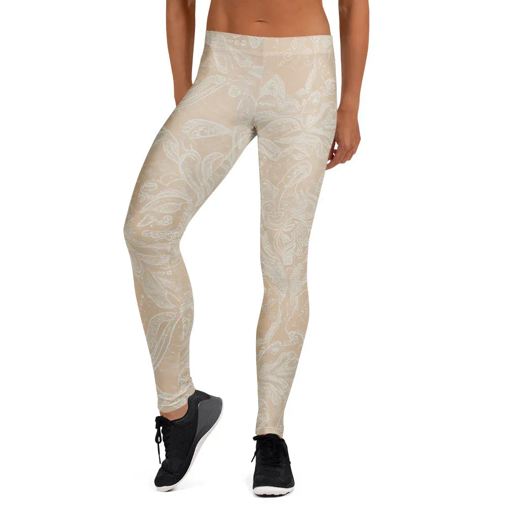 Leggings Leggings AwRans Clothing all-over-print-leggings-white-front-687f6ced84b93