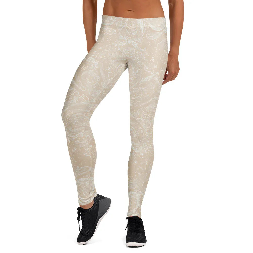 Leggings Leggings AwRans Clothing all-over-print-leggings-white-front-687f6d8003b41