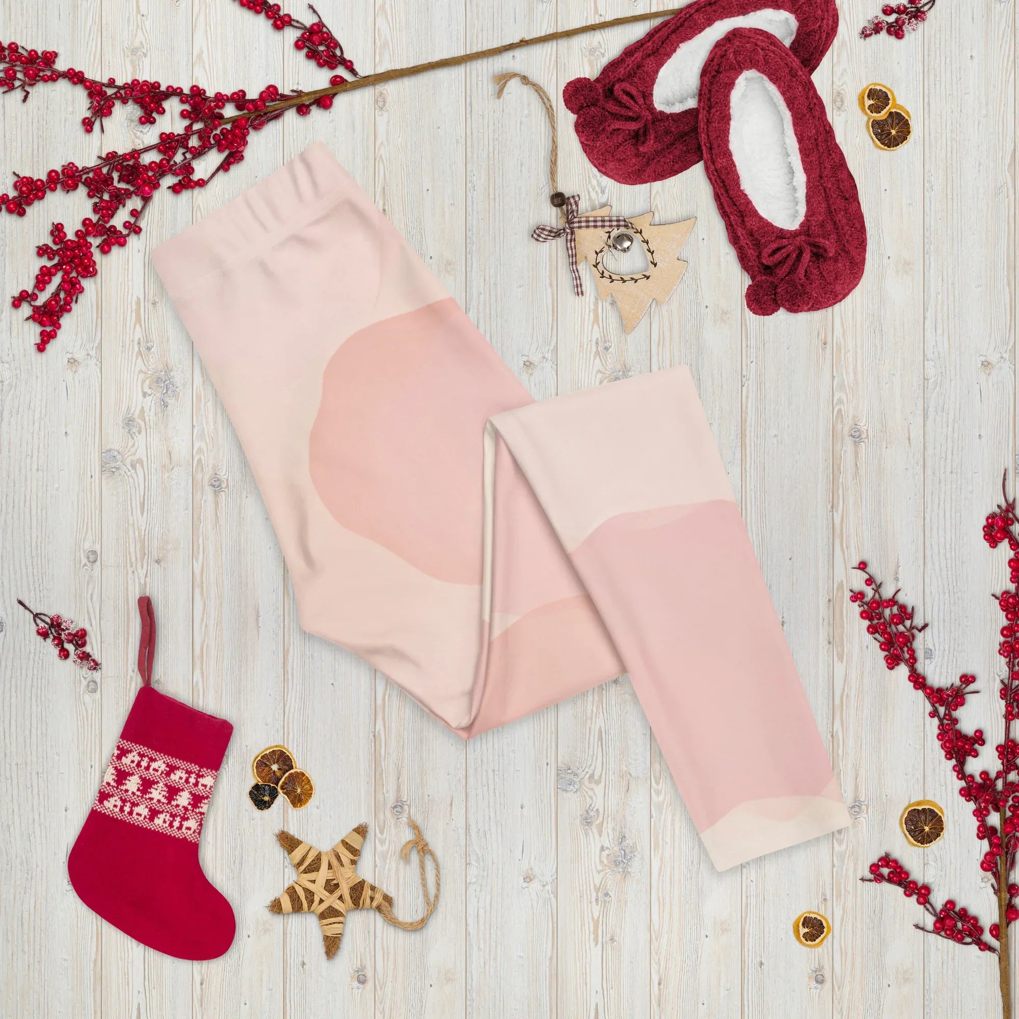 Leggings Leggings AwRans Clothing all-over-print-leggings-white-front-687f848d75b5d