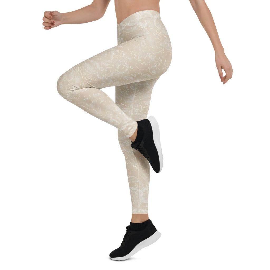 Leggings Leggings AwRans Clothing all-over-print-leggings-white-left-687f6d8003776