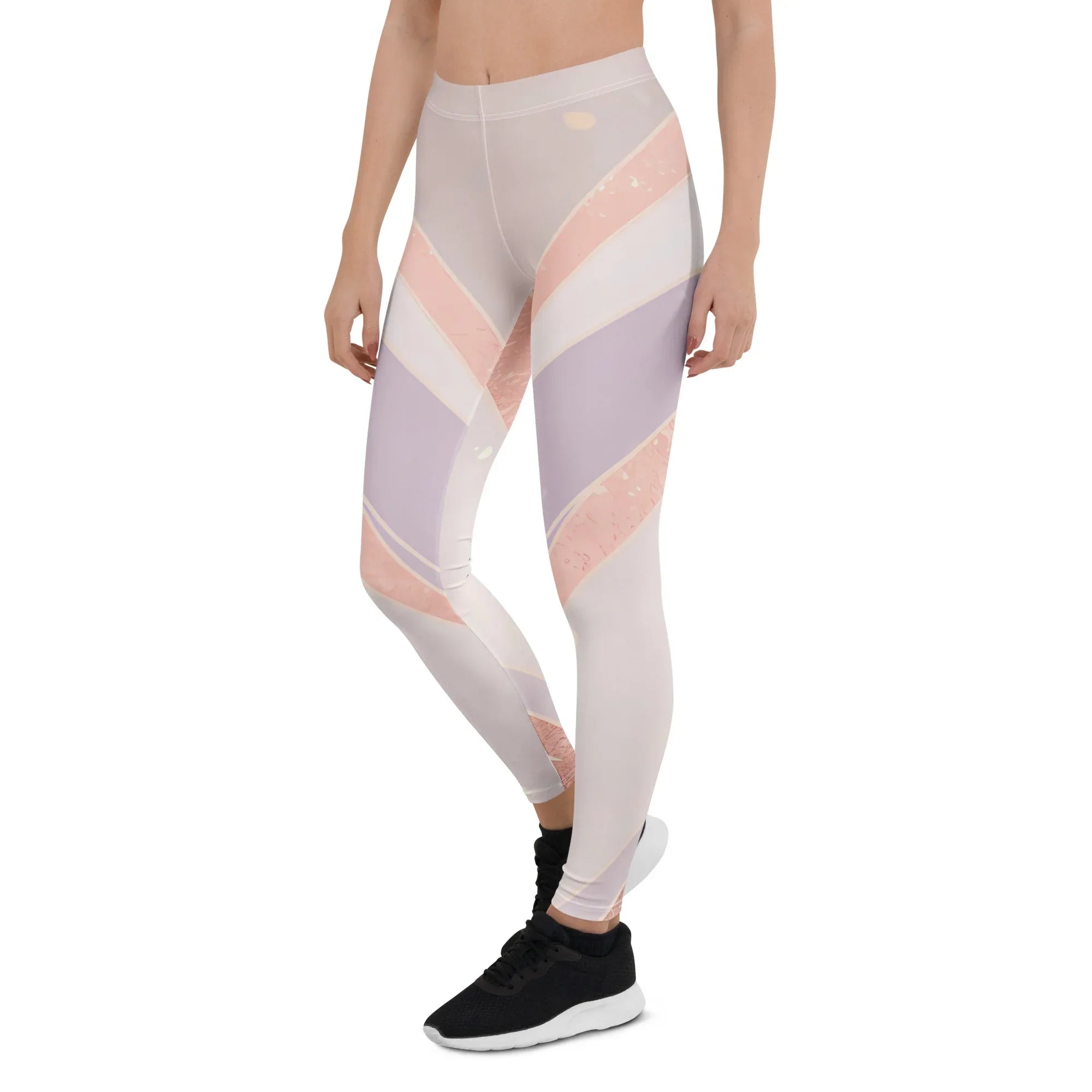 Leggings Leggings AwRans Clothing all-over-print-leggings-white-left-front-687e22b486944