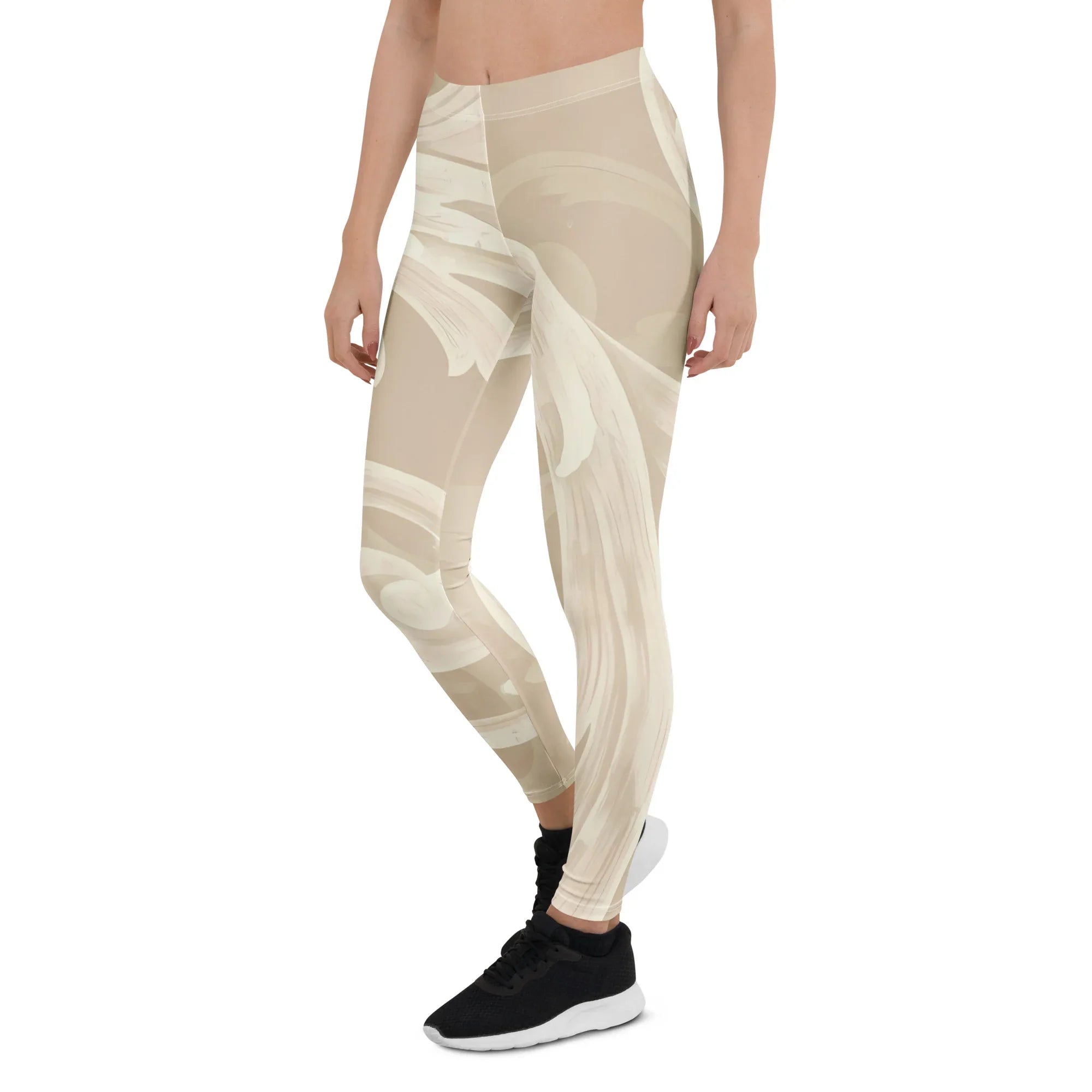 Leggings Leggings AwRans Clothing all-over-print-leggings-white-left-front-687e22edd1bfa