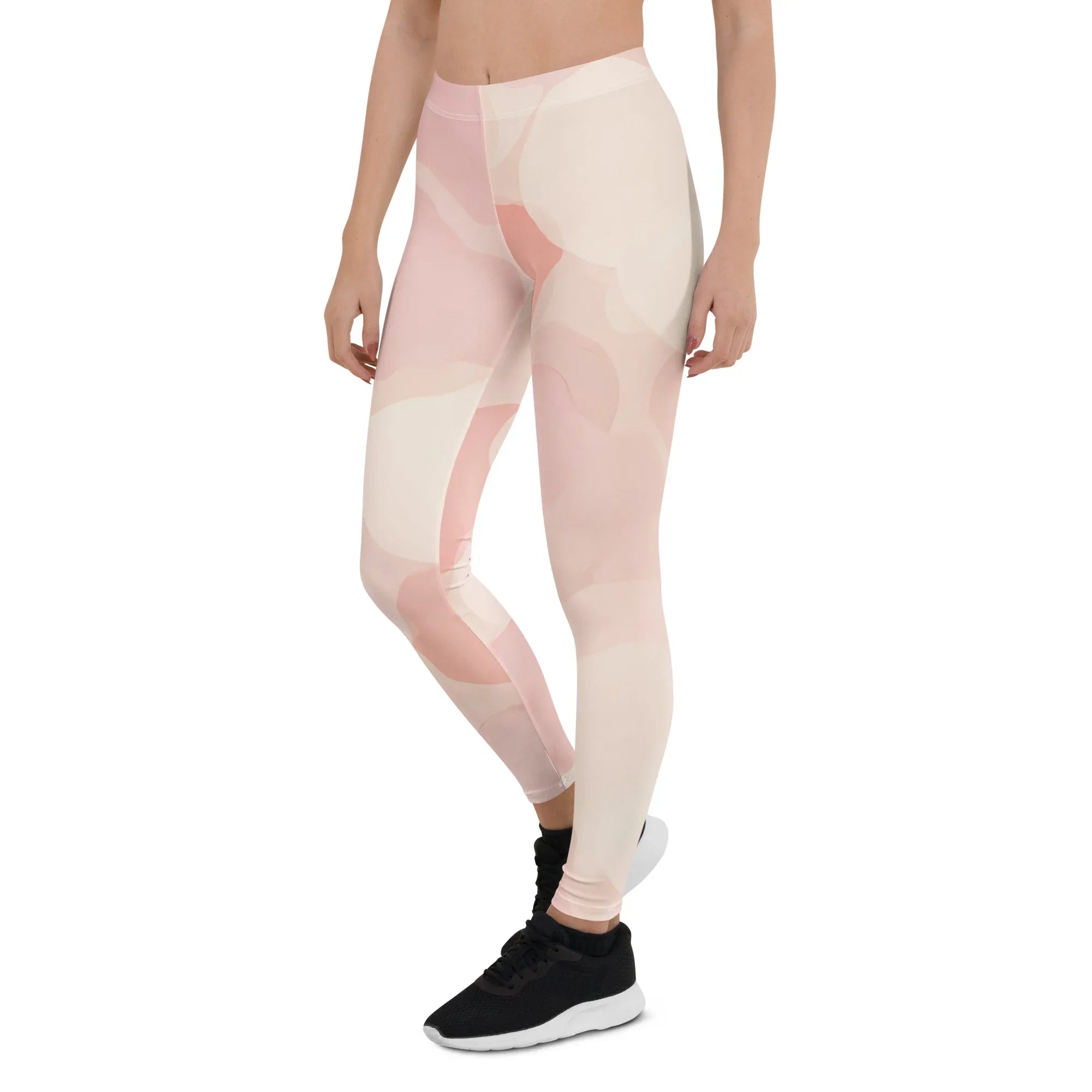 Leggings Leggings AwRans Clothing all-over-print-leggings-white-left-front-687f848d75eee