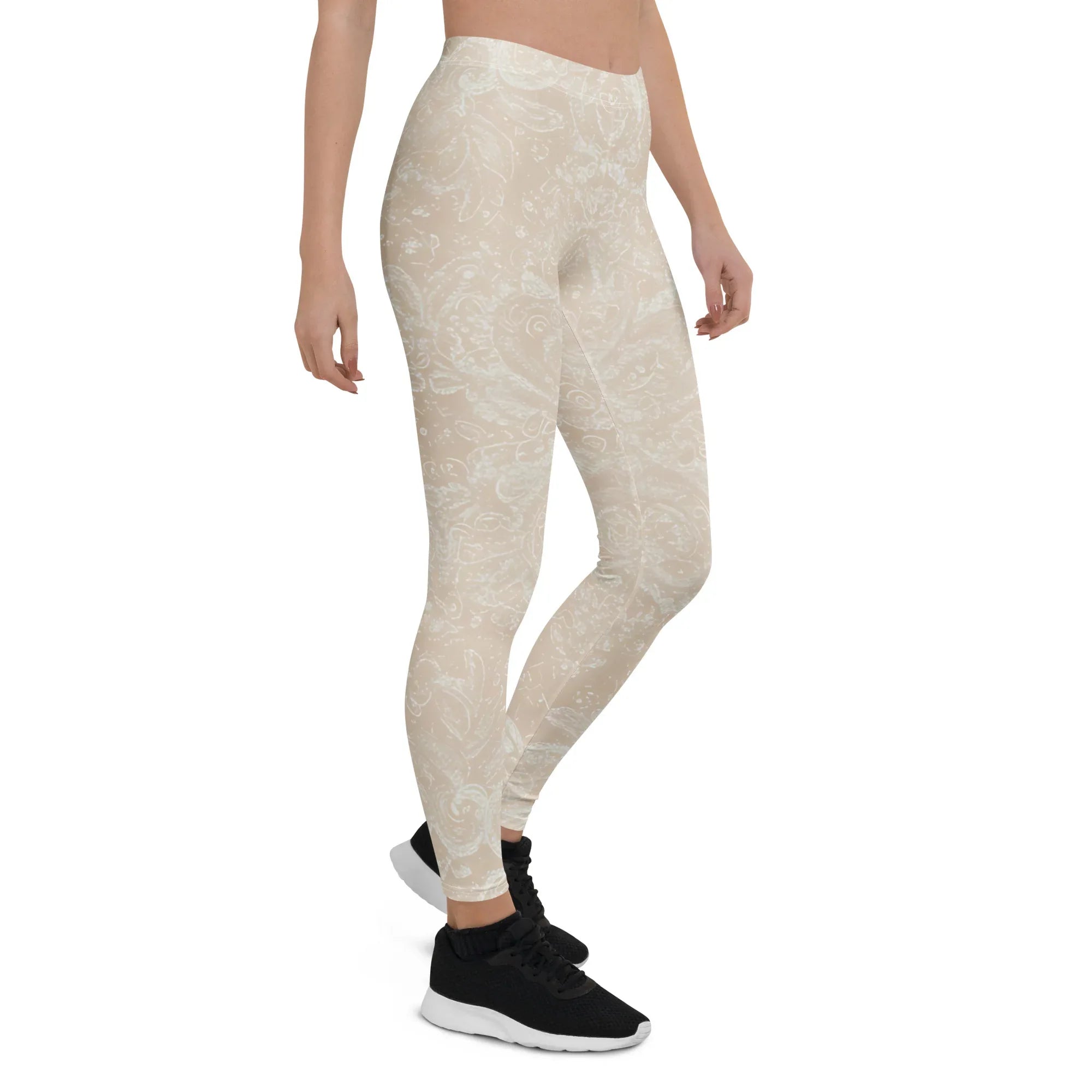 Leggings Leggings AwRans Clothing all-over-print-leggings-white-right-front-687f6d80036e5