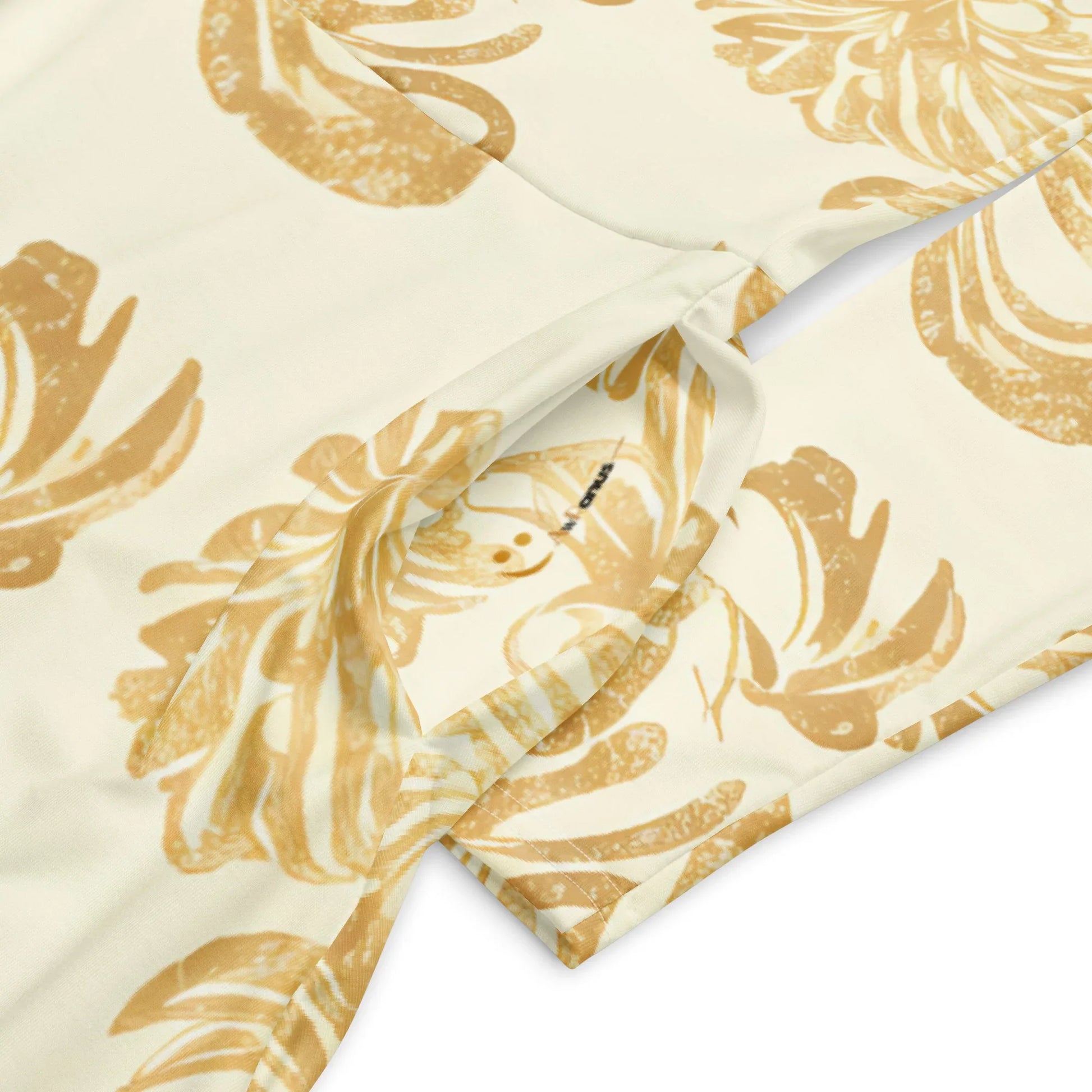 All-Over Print Long Sleeve Midi Dress - AwRans Clothing