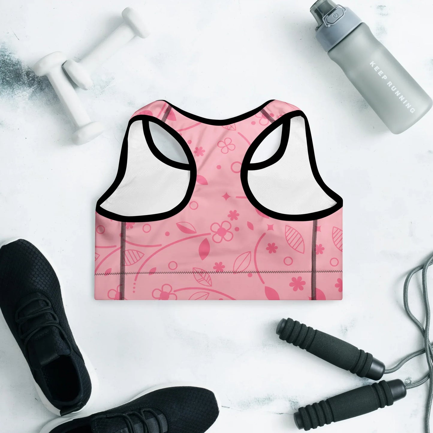 Padded Sports Bra - AwRans Clothing