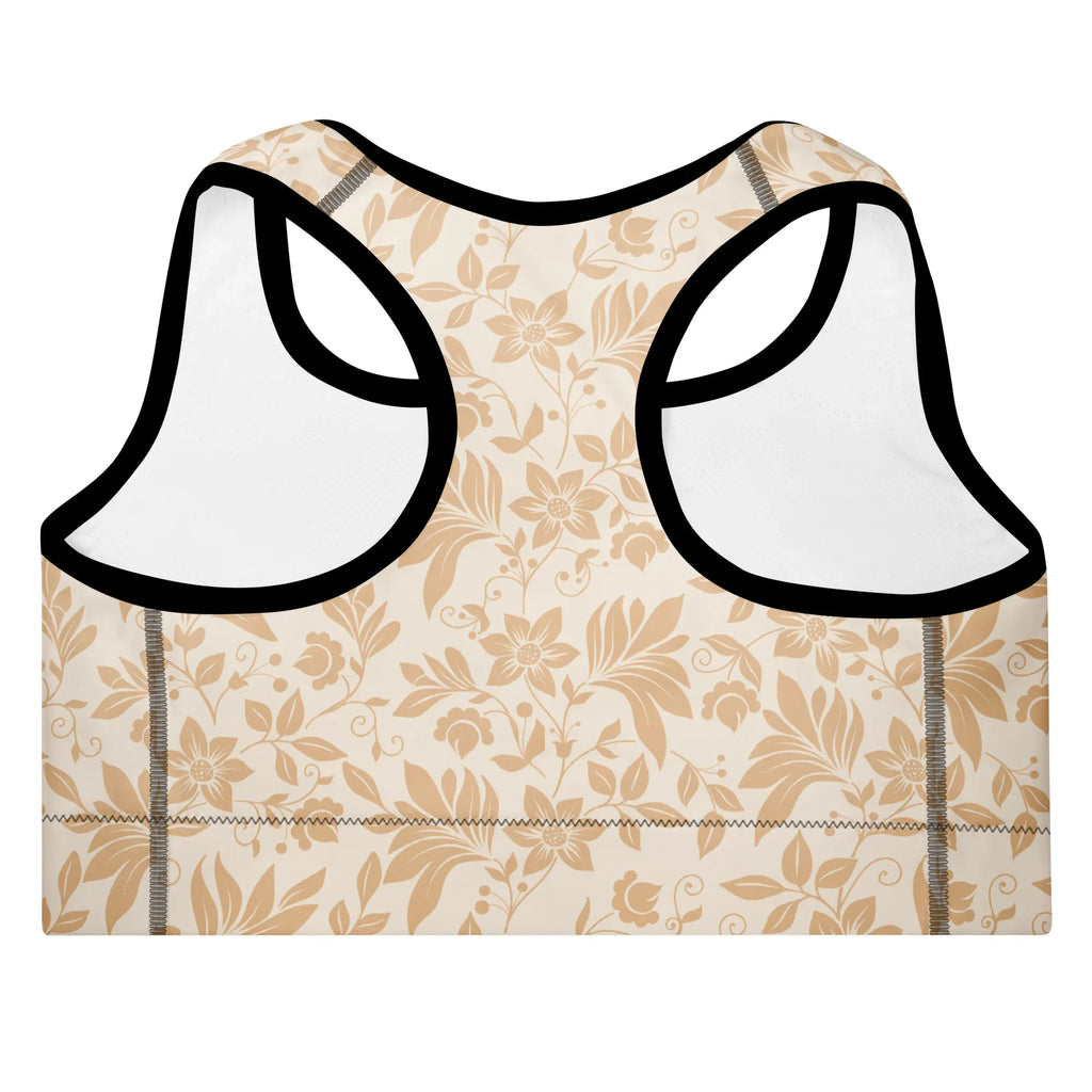 Padded Sports Bra Sports Bra AwRans Clothing all-over-print-padded-sports-bra-black-back-67ec0cec29532