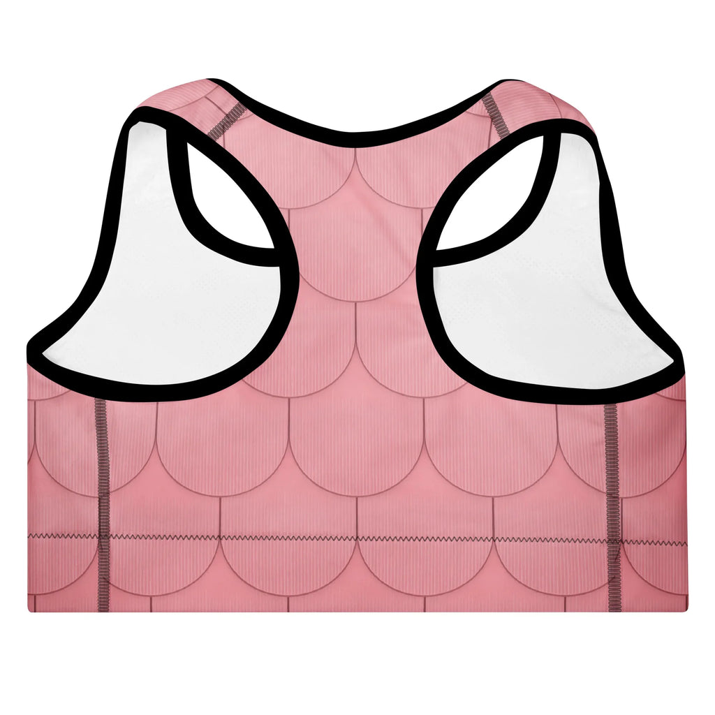 Padded Sports Bra Sports Bra AwRans Clothing all-over-print-padded-sports-bra-black-back-67ec0df0a27f1
