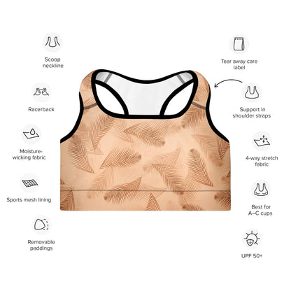 Padded Sports Bra - AwRans Clothing