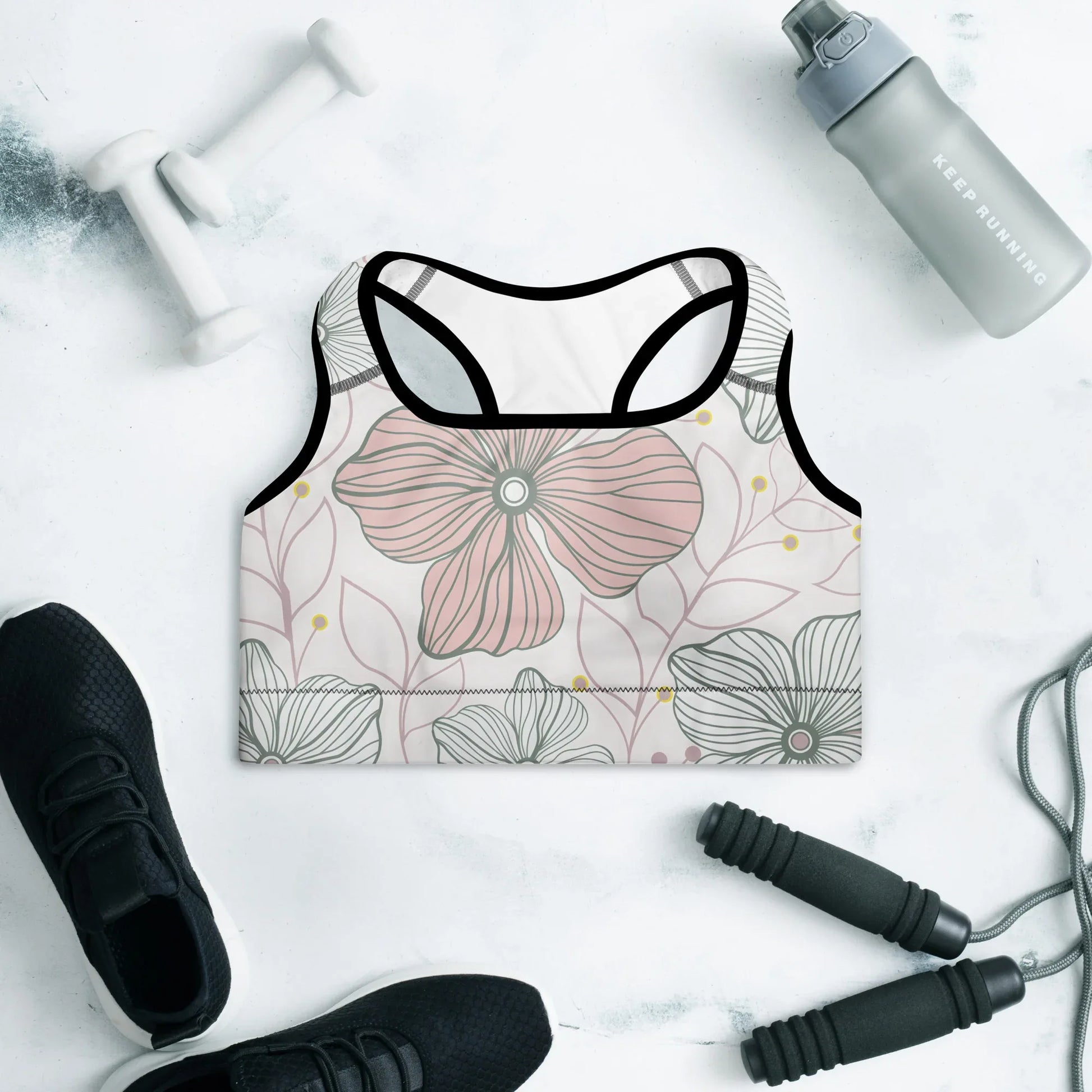 Padded Sports Bra - AwRans Clothing