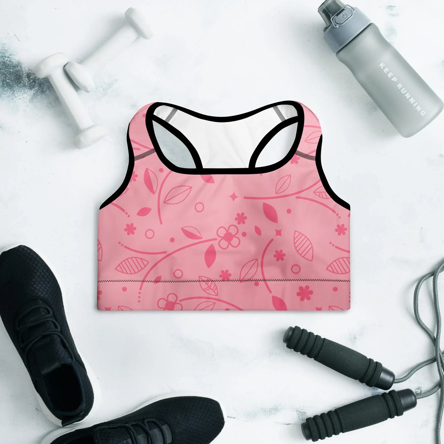 Padded Sports Bra - AwRans Clothing