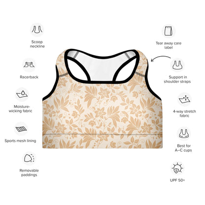 Padded Sports Bra - AwRans Clothing