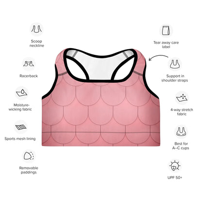 Padded Sports Bra - AwRans Clothing