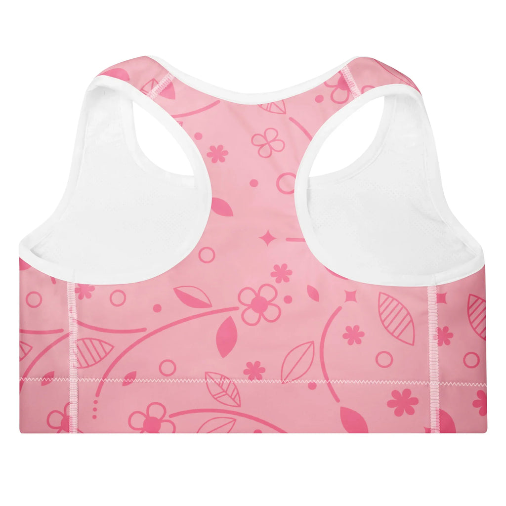 Padded Sports Bra Sports Bra AwRans Clothing all-over-print-padded-sports-bra-white-back-67ec0be0c4b5c