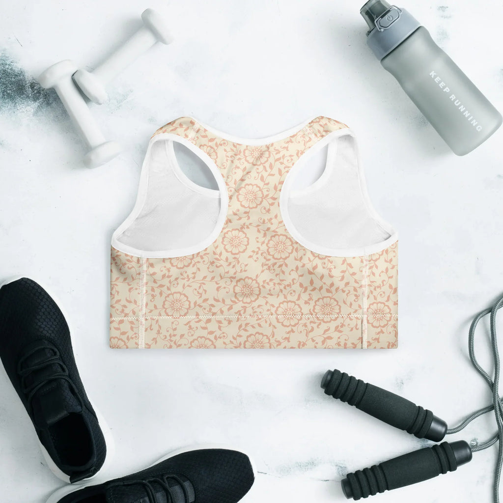 Padded Sports Bra Sports Bra AwRans Clothing all-over-print-padded-sports-bra-white-back-67ec0c6ba6911