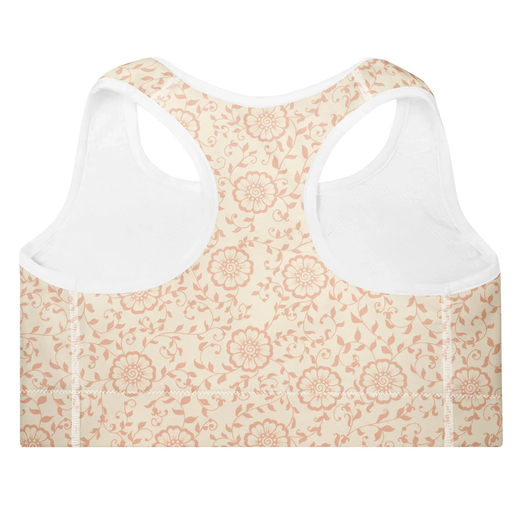 Padded Sports Bra Sports Bra AwRans Clothing all-over-print-padded-sports-bra-white-back-67ec0c6ba6a8c
