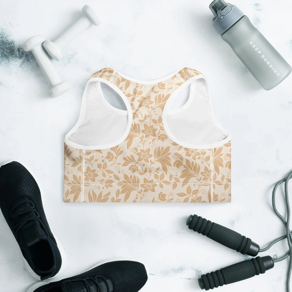 Padded Sports Bra Sports Bra AwRans Clothing all-over-print-padded-sports-bra-white-back-67ec0cec2a7d1