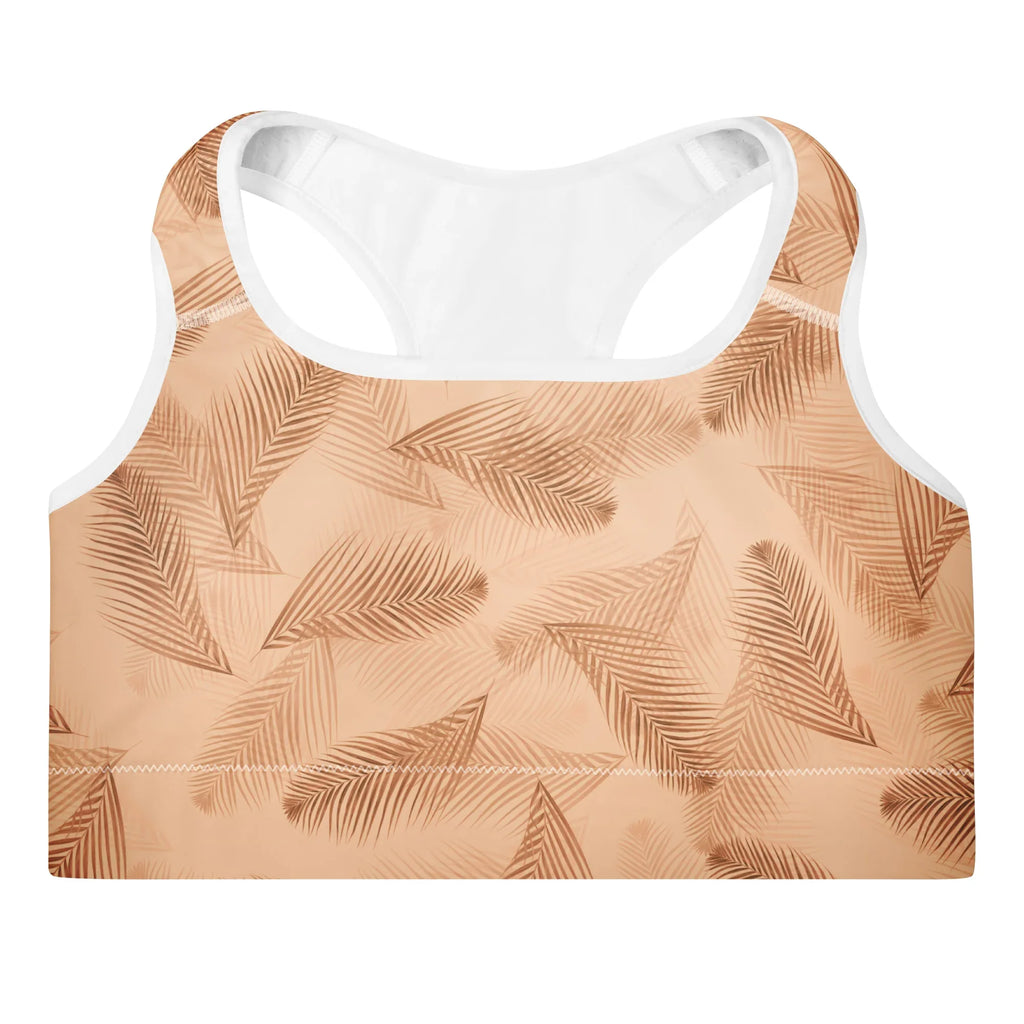 Padded Sports Bra Sports Bra AwRans Clothing all-over-print-padded-sports-bra-white-front-67ec0861c3b0d