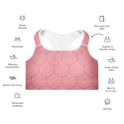 Padded Sports Bra - AwRans Clothing