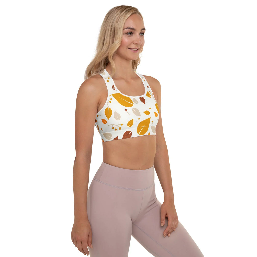 Padded Sports Bra Sports Bra AwRans Clothing all-over-print-padded-sports-bra-white-right-67ec0e75ecdae