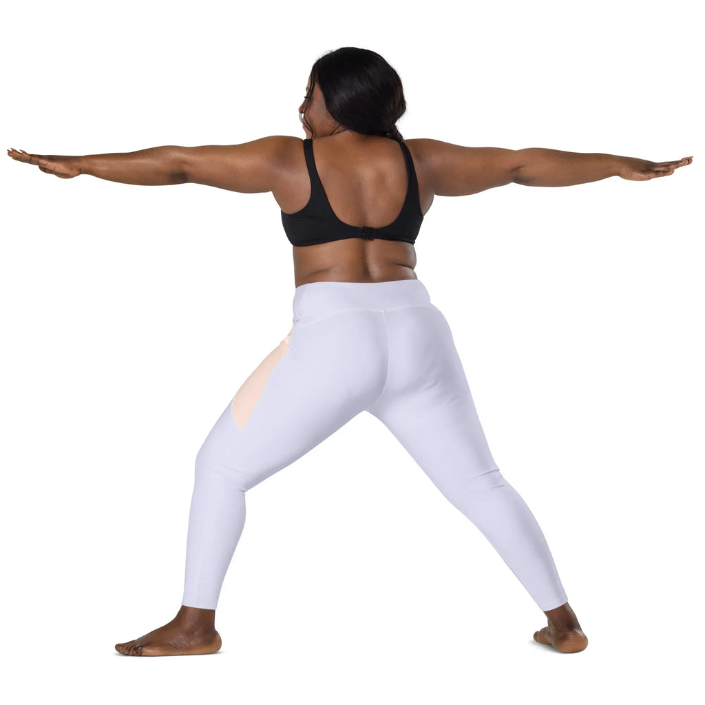 Leggings with pockets Leggings AwRans Clothing all-over-print-recycled-leggings-with-pockets-white-back-2-688016ff404d7