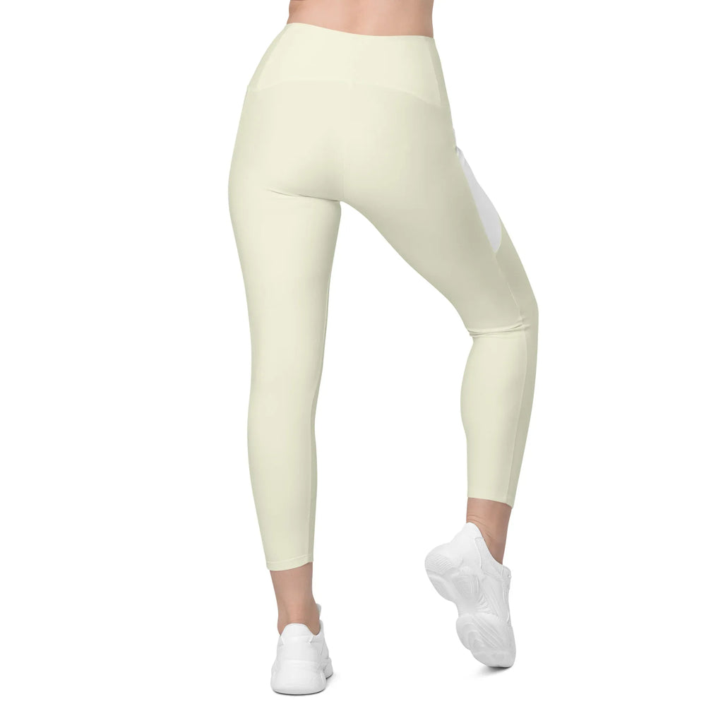 Leggings with pockets Leggings AwRans Clothing all-over-print-recycled-leggings-with-pockets-white-back-68801610cf7ae