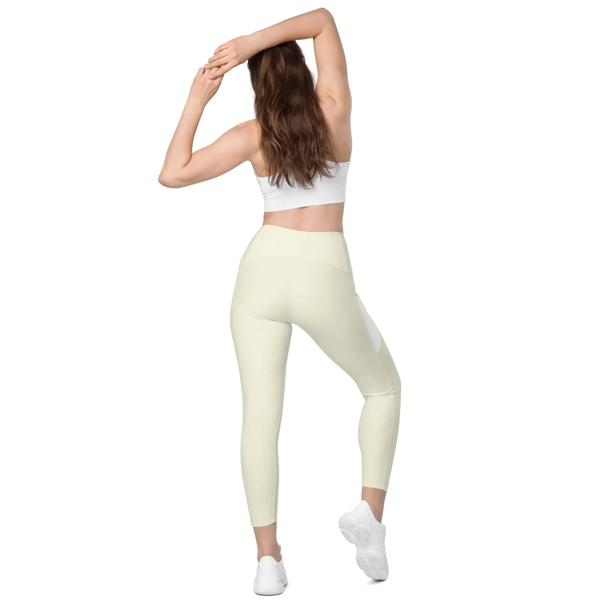 Leggings with pockets Leggings AwRans Clothing all-over-print-recycled-leggings-with-pockets-white-back-68801610cffa1