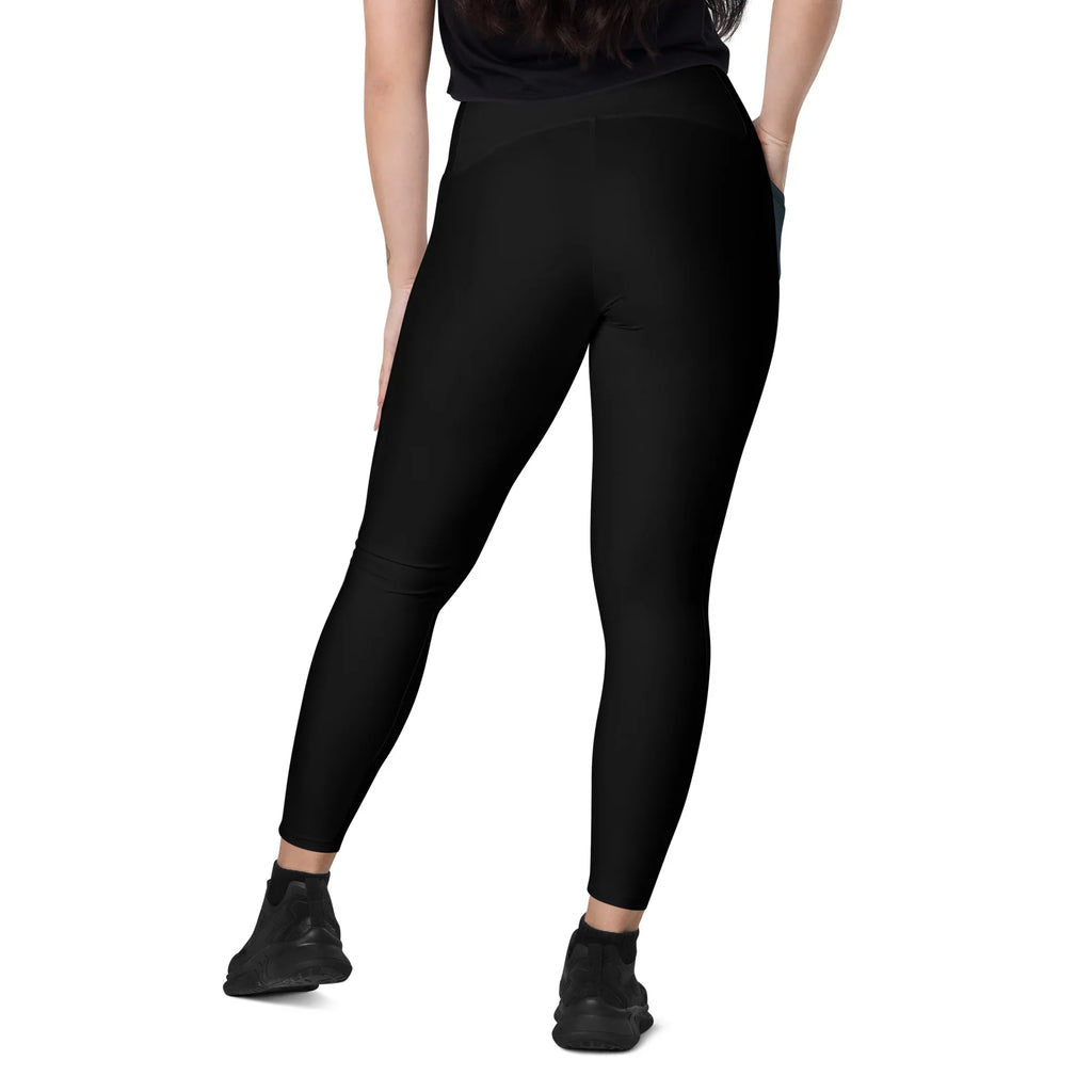 Leggings with pockets Leggings AwRans Clothing all-over-print-recycled-leggings-with-pockets-white-back-6880164c6a021
