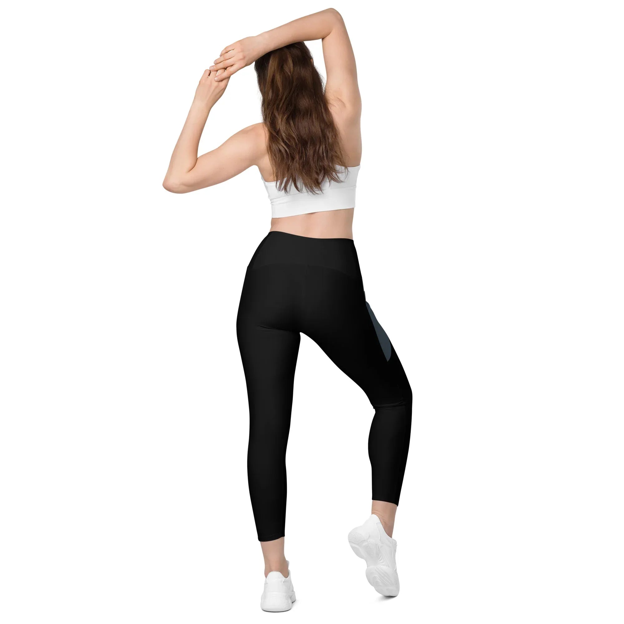 Leggings with pockets Leggings AwRans Clothing all-over-print-recycled-leggings-with-pockets-white-back-6880164c6c105