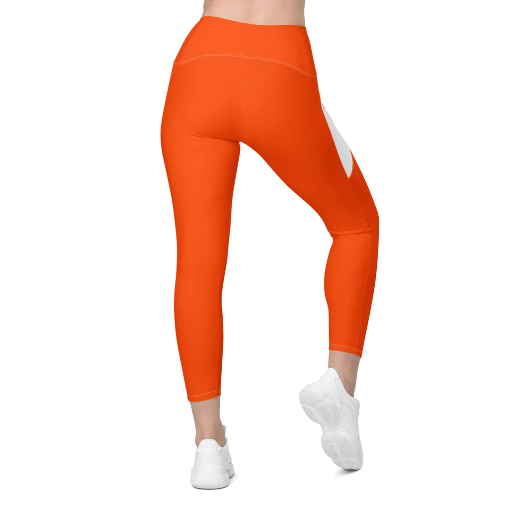 Leggings with pockets Leggings AwRans Clothing all-over-print-recycled-leggings-with-pockets-white-back-688016c27d660