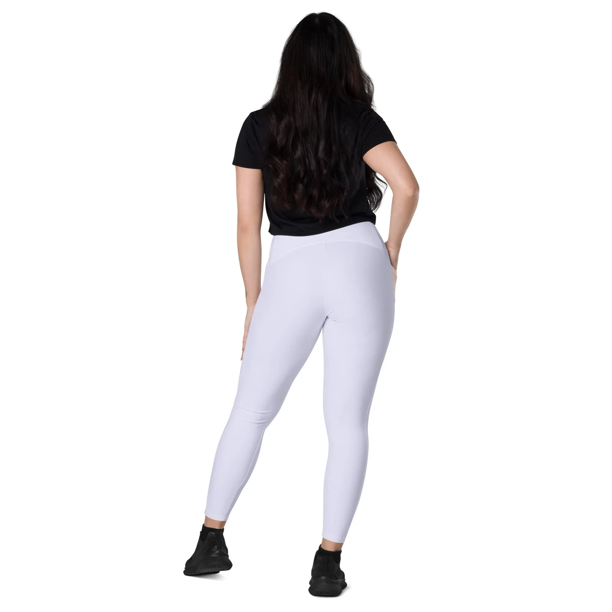Leggings with pockets Leggings AwRans Clothing all-over-print-recycled-leggings-with-pockets-white-back-688016ff3f924