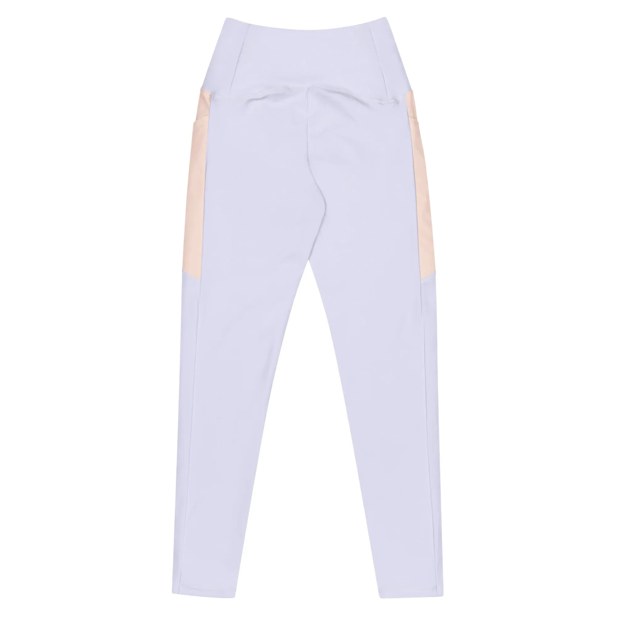 Leggings with pockets Leggings AwRans Clothing all-over-print-recycled-leggings-with-pockets-white-back-688016ff428ba